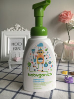 美国甘尼克BabyGanics 宝宝婴儿奶瓶餐具清洗剂清洁液无香型473ml