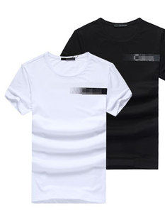 2015新款韩版男式夏季圆领 t恤   简约休闲版型 圆领短袖T恤 潮