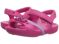 正品代购新款 Crocs 卡洛驰童鞋防滑洞洞鞋凉鞋 Lina Sandal