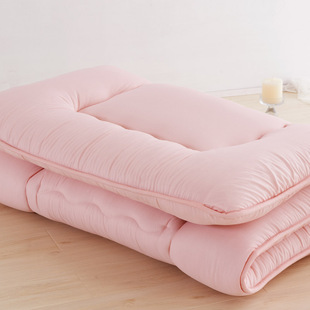 绚典家纺 素色加厚全棉床垫 保暖床褥超厚榻榻米床垫硬质棉填充