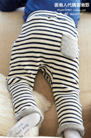 【韦小宝】香港官网代购英国NEXT婴童条纹弹力运动长裤(390741)