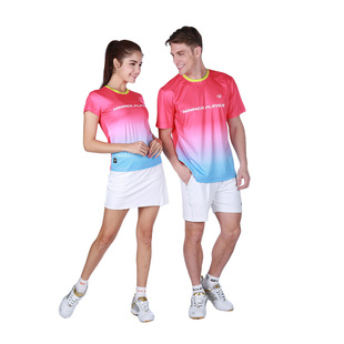 2015年新！WS0741B/MS0741A 佛雷斯/FLEX 羽毛球服男女同款运动服