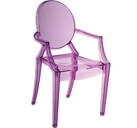 北欧家具魔鬼椅幽灵椅时尚休闲餐椅简约现代创意透明椅电脑会客椅