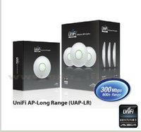 原装UBNT Unifi UAP-LR 2.4G 300M 500mW大功率三套装