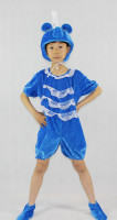 新款儿童动物演出服装童话剧舞台剧舞蹈服卡通蓝-精灵表演服