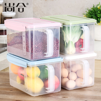 尚合塑料冰箱保鲜盒食品水果保鲜收纳盒大号储物密封盒带盖冷冻盒