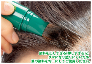 日本原装利尻昆布天然植物染发笔棒剂染发膏遮盖白发正品包邮