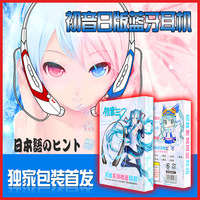 新款式 动漫周边 日语日本原版初音概念蓝牙耳机无线蓝牙