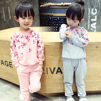 童装女童秋装套装2016新款3纯棉4韩版6岁宝宝两件套5小女孩2女装