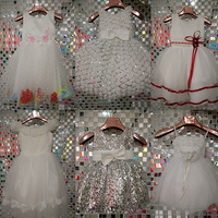2015夏装童装女童连衣裙韩版新款短袖裙子儿童女孩礼服公主裙纱裙