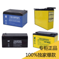 志成冠军CHAMPIONNP40-12铅酸免维护蓄电池 UPS电源12V40Ah特价