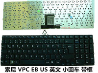 原装 正品 索尼 VPC EB US 英文 带框 键盘 原厂直销 掌柜推荐