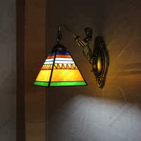 蒂凡尼特价卧室壁灯欧式灯饰家居田园中式灯具客厅工艺床头镜前灯