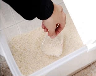 日本进口inomata储米桶储米箱米缸储藏桶防虫防潮5KG面粉桶大米桶