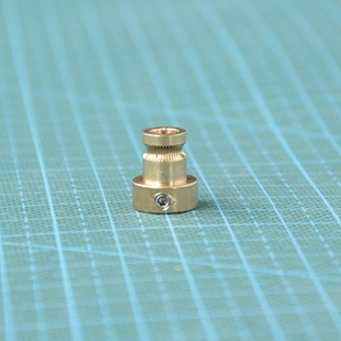 3D打印机DIY配件 铜质送丝轮 1.75MM打印丝适用直 内径5MM