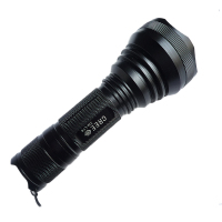 强光手电筒聚光远射T6L2灯珠LED电筒防水 加粗型26650耐用手电筒