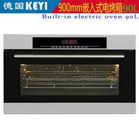 德国KEYI 嵌入式电烤箱900mm宽度内置式电焗炉烤炉大容量90L