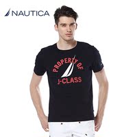 NAUTICA/诺帝卡 男装 15年春 短袖T恤 V41101S EC