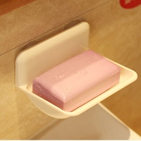 日本komi 强力吸盘肥皂盒 创意壁挂式香皂盒浴室卫生间肥皂架皂盒