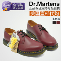 dr.martens马丁大夫正品代购男鞋1461低帮3孔系带牛皮女鞋马丁靴