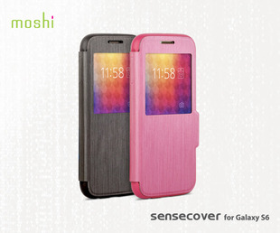Moshi摩仕Sensecover Galaxy S6三星盖世感应式可触控手机保护壳