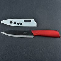 汉瓷正品 黑刃5寸陶瓷刀 水果刀 切片刀 寿司刀 厨房万用陶瓷小刀