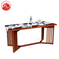 特价水曲柳全实木餐桌 简约现代中式长方形饭桌 火热特卖