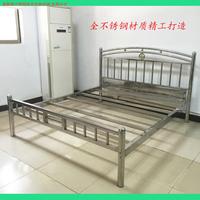 不锈钢床1.8米1.5米双人床架子现代简约定制环保床脚加厚结实耐用