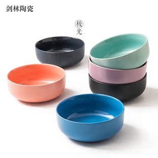 剑林诺华日韩欧式陶瓷器餐具小汤碗大米饭碗面碗家用碗甜品碗套装