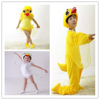 六一儿童动物服装小鸭子表演服饰 幼儿舞蹈服装演出服 舞台造型衣