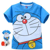 儿童短袖T恤夏季童装2-3-4-5-6-7岁男童卡通纯棉透气韩版