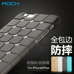 ROCK 苹果6手机壳硅胶防摔 iphone6保护软套透明4.7外壳磨砂新潮