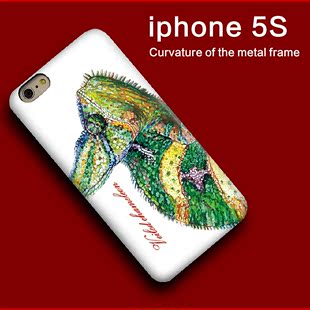 爬爬社 爬虫手机壳 陆龟变色龙多款选 iPhone 5s 保护壳