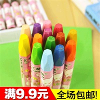 802油画棒12 18 24 36色套装 幼儿园儿童油画棒蜡笔盒装文具批发