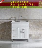 浴室柜正品欧式洗脸盆柜组合实木卫浴柜橡木落地柜0.6-1.0米阳台
