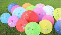 厂家批发旅游景区 摄影婚庆道具装饰跳舞油伞纸伞 舞蹈伞 绸布伞