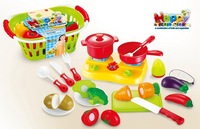儿童切切乐切切看套装过家家宝宝厨房可切水果蔬菜玩具切菜切西瓜