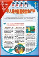 最新修订 中华人民共和国安全生产法 宣贯挂图 8张/套