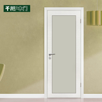 千川木门 现代简约 实木复合门室内门 厨卫门 烤漆门 白橡Q020