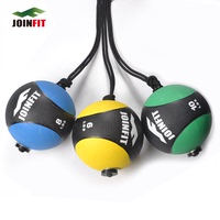 JOINFIT精品 绳索medicine ball 实心球 绳索药球 能量球 4到12磅