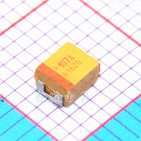 贴片钽电容 10V 100UF B型/3528/1210 黄色 107A 3.5*2.8mm