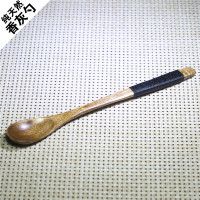 日式木质勺子环保 香道用品工具  香粉勺香灰勺
