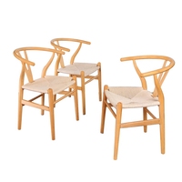 北欧现代简约实木椅子椅茶室咖啡厅餐椅时尚中式带扶手靠背椅Y椅