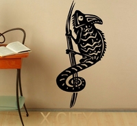 Lizard蜥蜴墙贴动物墙面装饰画客厅卧室创意墙饰贴纸壁画室内贴图