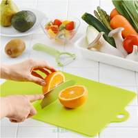 日本进口切菜板切水果宝宝辅食刀板砧板塑料抗菌分类案板擀面切板