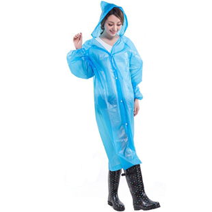 见描述2017塑料雨衣分体雨衣成人单人徒步透明连体旅游男女雨披