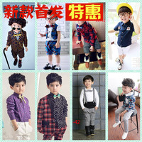 2015新款影楼儿童摄影服装韩式小男孩西装拍照衣服摄影服饰批发