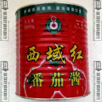 红盈红西域红新疆番茄酱3kg清真食品兰州拉面必备批发量大从优哦