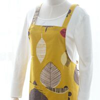 FOOZI/梵兹 手工纯棉韩版围裙 背带式围裙 清洁烹饪 防污 梵兹