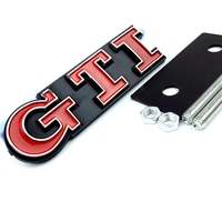 大众gti中网标适用于大众高尔夫6 7 GTI 新POLO车标改装中网标